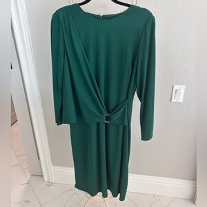 Lauren by Ralph Lauren Elegant Green Women's Dress Size 16